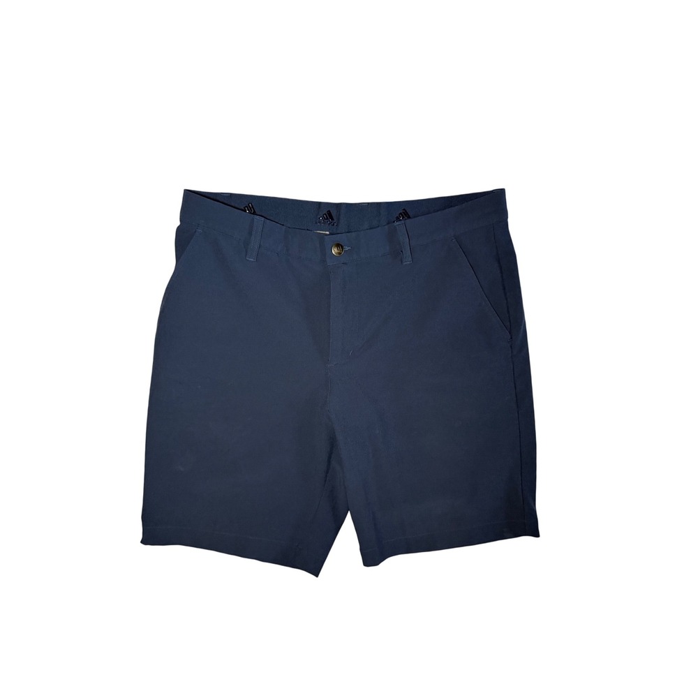 Adidas Golf Shorts Men Size 33 Navy Blue Stretch Athletic